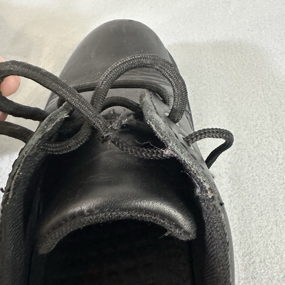 Dr Martens Oxford Shoes Mens 8 Women's 9 Black Leather 3 Eye Derby 1461 - Picture 6 of 9